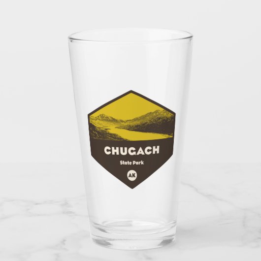 Chugach Staat Park, Alaska Glas (Vorderseite)