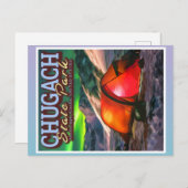 CHUGACH STAAT PARK - ANCHORAGE ALASKA POSTKARTE (Vorne/Hinten)