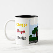 Chugga Choo Choo Zweifarbige Tasse (Links)