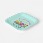 Chugga Choo Train Themenabend Cartoon 2. Geburtsta Pappteller (Gewinkelt)