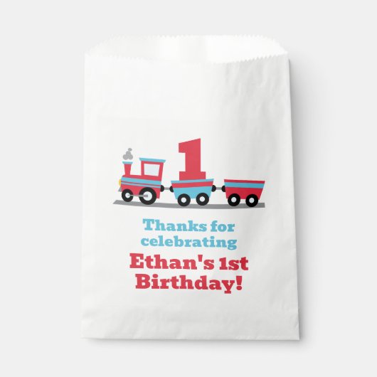 Chugga Chugga Choo Choo Gastgeschenk Bags Geschenktütchen (Vorderseite)