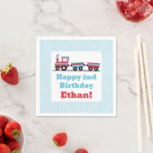 Chugga Chugga Choo Choo Zug Party Napkins Serviette (Beispiel)