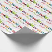 Chugga Chugga Geschenkpapier (Ecke)