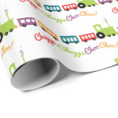 Chugga Chugga Geschenkpapier (Rolleneckpunkt)
