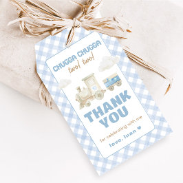 Chugga Chugga Train Birthday Favor Tags Geschenkanhänger