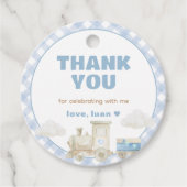 Chugga Chugga Train Birthday  Geschenkanhänger (Vorderseite)