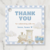 Chugga Chugga Train Birthday  Geschenkanhänger (Vorderseite)