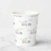 Chugga Chugga Train Birthday  Pappbecher (Links)