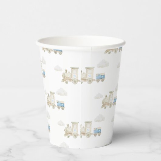Chugga Chugga Train Birthday Pappbecher (Rechts)