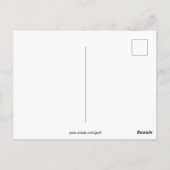 Chugga Chugga Two Two 2. Geburtstag Zug Postkarte (Rückseite)