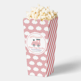 Chugga Chugga Two Two Pink 2. Geburtstag Popcorn Geschenkschachtel