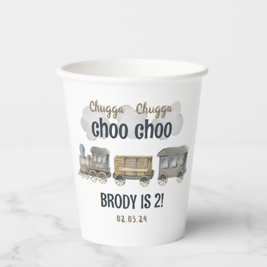 Chugga Chugga Two Two Two Two Two Two Pappbecher (Vorderseite)