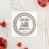 Chugga Chugga Two Two Two Two Two Two Serviette (Beispiel)