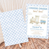 Chugga Chugga Zug Geburtstag  Einladung