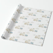 Chugga Chugga Zug Geburtstag Geschenkpapier (Ungerollt)
