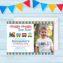 Chugga Chugga zwei Züge Geburtstag