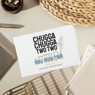 Chugga Chugga Zwei zwei   Birthday Guest Book Gästebuch
