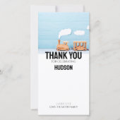 Chugga Chugga Zwei zwei | Foto Dankeschön Karte (Vorderseite)