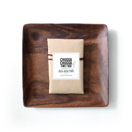 Chugga Chugga Zwei zwei | Geburtstag | Gefälligkei Quadratischer Aufkleber