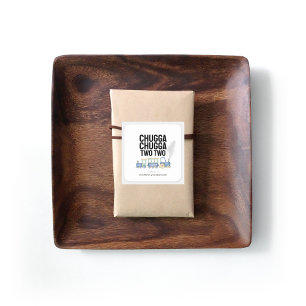 Chugga Chugga Zwei zwei   Geburtstag   Gefälligkei Quadratischer Aufkleber