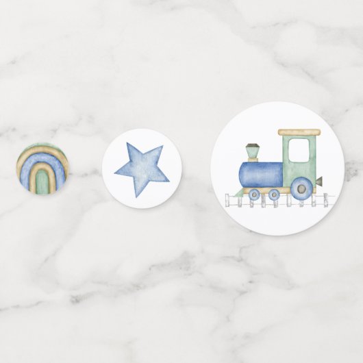 Chugga Chugga Zwei zwei | Kid B-Day Confetti Konfetti (Vorderseiten)