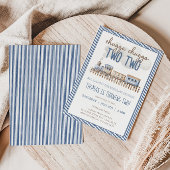 CHUGGA CHUGGA - zwei zweitgrößte Geburtstagsbahn Einladung