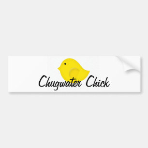 Chugwater Küken Autoaufkleber