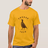 CHUKAR 2020 T-Shirt (Vorderseite)