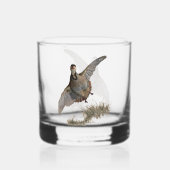 Chukar Partridge, Art Whiskyglas (Vorderseite)