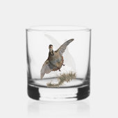Chukar Partridge, Art Whiskyglas (Rückseite)