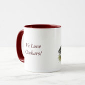 Chukar Partridge Chicks Tasse (Vorderseite Links)