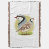 Chukar Partridge Combo Decke (Vorderseite Vertikal)