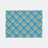Chukar Partridge Combo Fleecedecke (Vorderseite (Horizontal))
