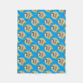 Chukar Partridge Combo Fleecedecke (Vorderseite)