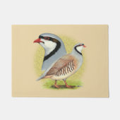 Chukar Partridge Combo Fußmatte (Vorderseite)