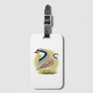 Chukar Partridge Combo Gepäckanhänger