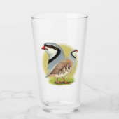 Chukar Partridge Combo Glas (Vorderseite)