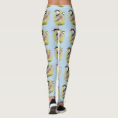 Chukar Partridge Combo Leggings (Rückseite)