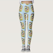Chukar Partridge Combo Leggings (Vorderseite)