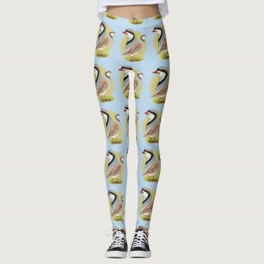 Chukar Partridge Combo Leggings (Vorderseite)