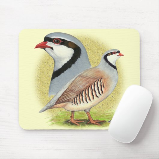 Chukar Partridge Combo Mousepad (Mit Mouse)