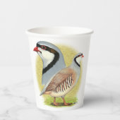 Chukar Partridge Combo Pappbecher (Vorderseite)