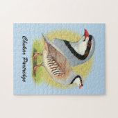 Chukar Partridge Combo Puzzle (Horizontal)