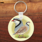 Chukar Partridge Combo Schlüsselanhänger (Vorderseite)