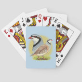 Chukar Partridge Combo Spielkarten (Rückseite)