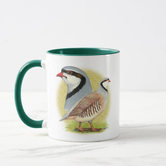 Chukar Partridge Combo Tasse (Links)