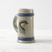 Chukar: Partridge Head Bierglas (Vorderseite Links)