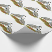 Chukar Partridge Pair Geschenkpapier (Ecke)