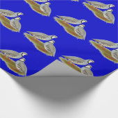 Chukar Partridge Pair Geschenkpapier (Ecke)