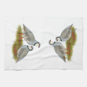 Chukar Partridge Pair Geschirrtuch (Horizontal)